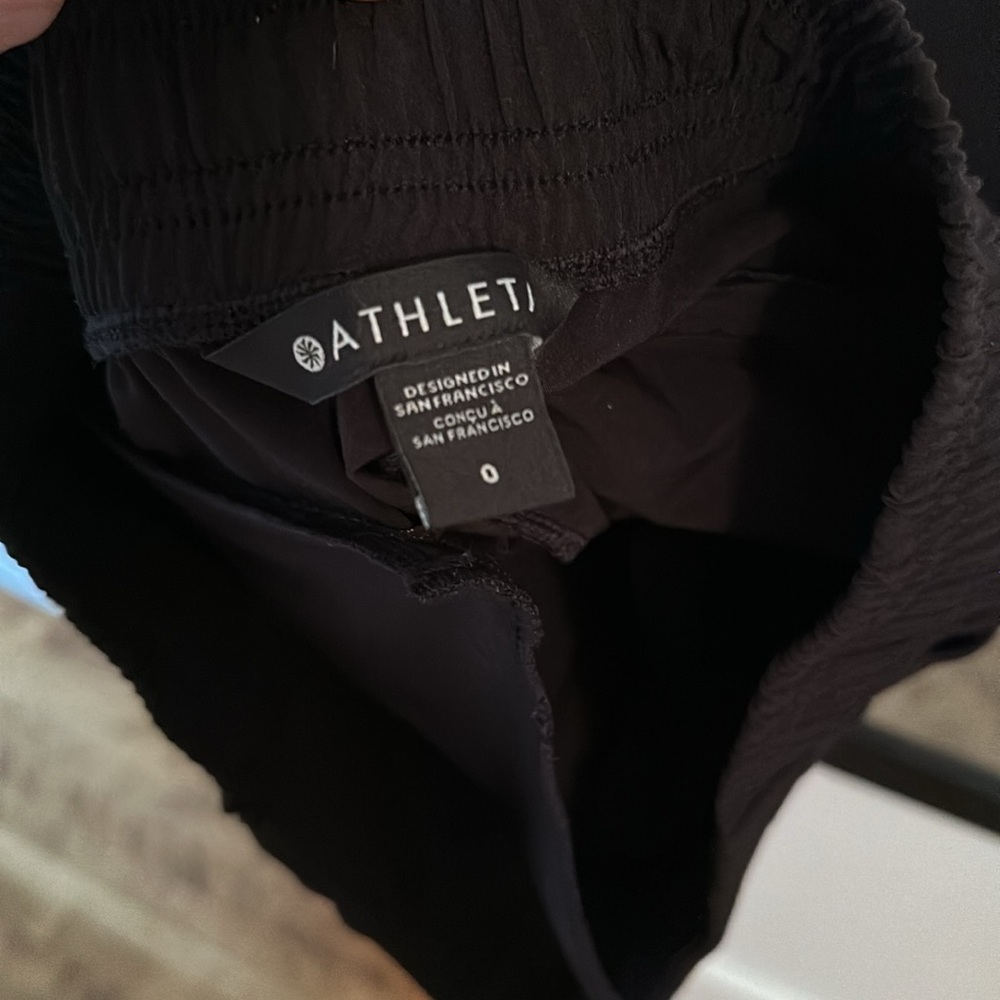 Athleta Brooklyn Legacy Mid Rise Jogger Black 0 - Picture 7 of 7